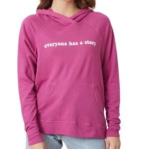 Good Hyouman womens Elvy Hoodie pink Size S EVERYONE‎ HAS A STORY Barbiecore NWT